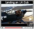 Landing a Cessna L4 Cub